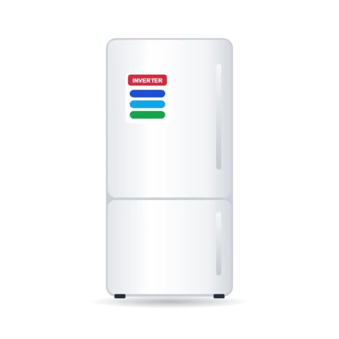 Nordvik 345 Ltr Glass Door Refrigerator NV-345WG White